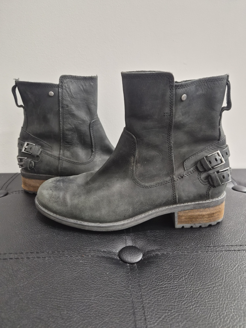 UGG Black Ankle Booties